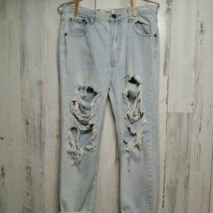 One By One Teaspoon Super Baggies Low Waist Long